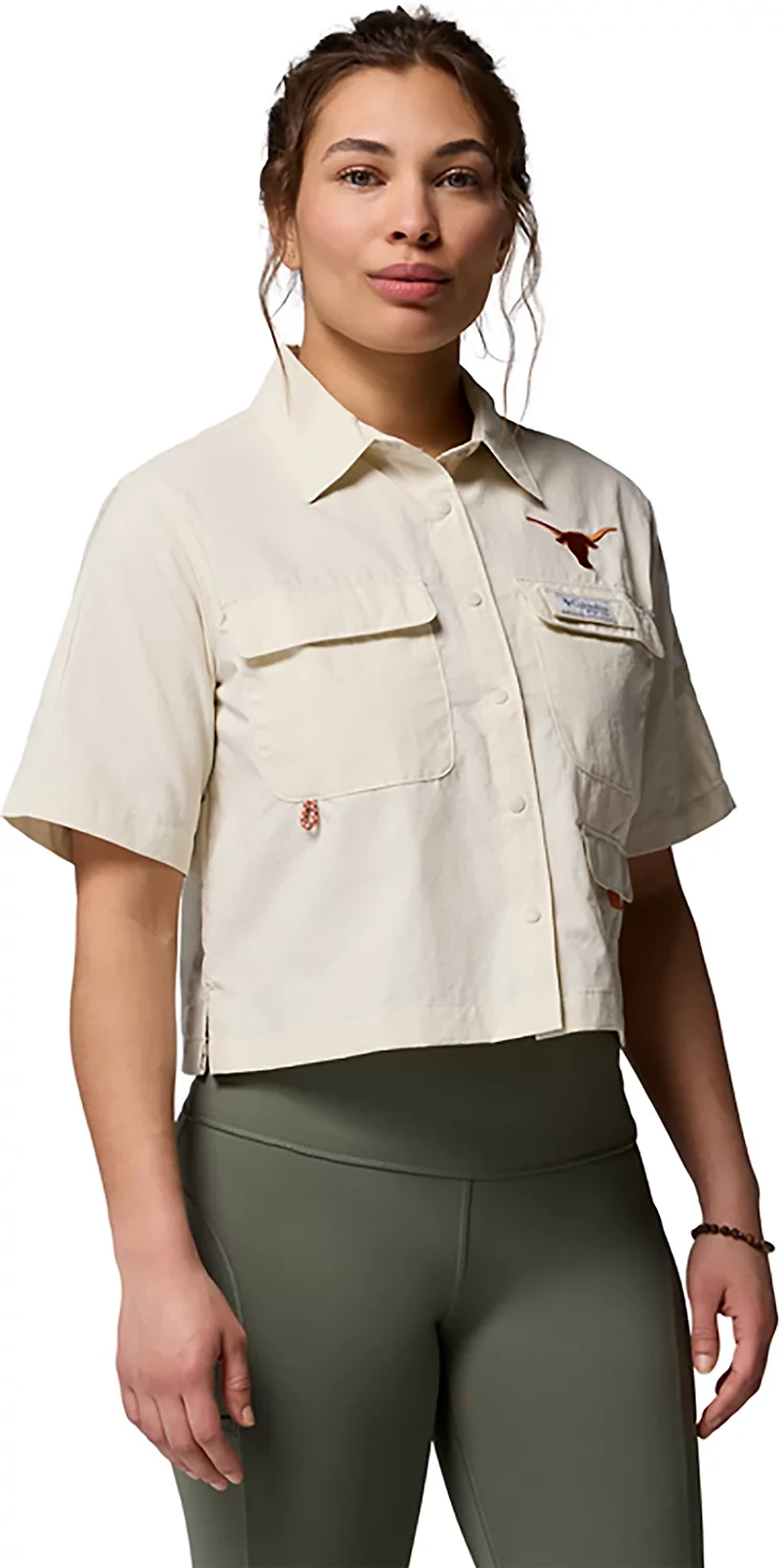 Columbia Sportswear Women's Texas CLG PFG Open Water Shirt