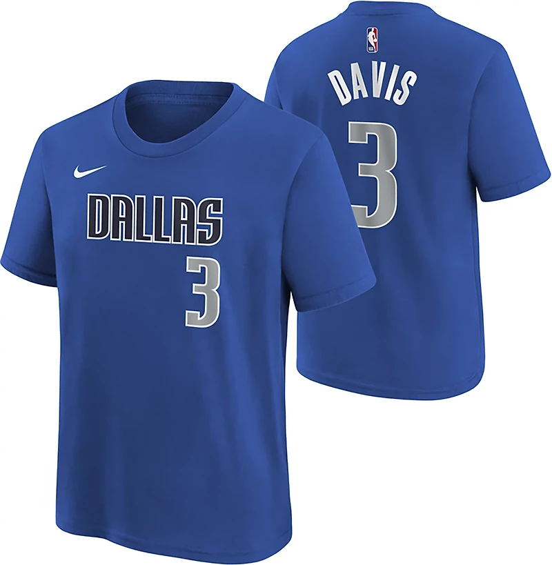 Nike Boys' Mavericks A. Davis Icon N&N T-shirt