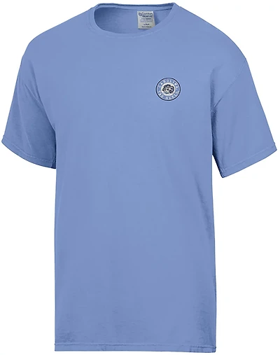 Comfort Wash Men's University of North Carolina Leaning Mascot Phrases Graphic T-shirt