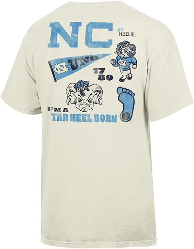Comfort Wash Men's University of North Carolina Mascot Phrases Graphic T-shirt