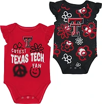 Outerstuff Infants' Texas Tech Little Sunshine 2-Piece Creeper Set