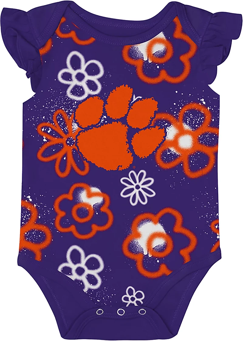 Outerstuff Infants' Clemson Little Sunshine 2-Piece Creeper Set