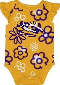 Outerstuff Infants' LSU Little Sunshine 2-Piece Creeper Set