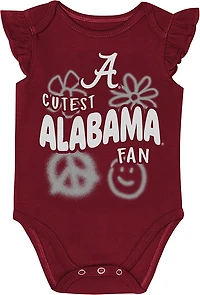 Outerstuff Infants' Alabama Little Sunshine 2-Piece Creeper Set