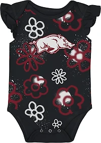 Outerstuff Infants' Arkansas Little Sunshine 2-Piece Creeper Set