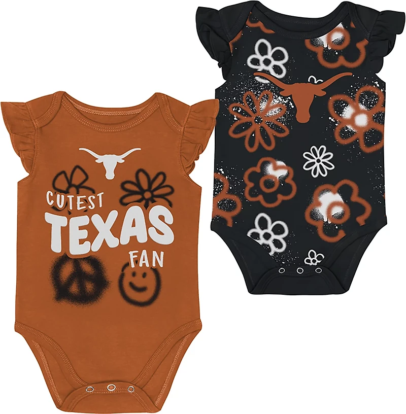 Outerstuff Infants' Texas Little Sunshine 2-Piece Creeper Set