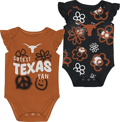Outerstuff Infants' Texas Little Sunshine 2-Piece Creeper Set