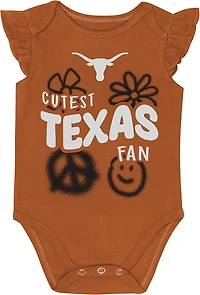 Outerstuff Infants' Texas Little Sunshine 2-Piece Creeper Set