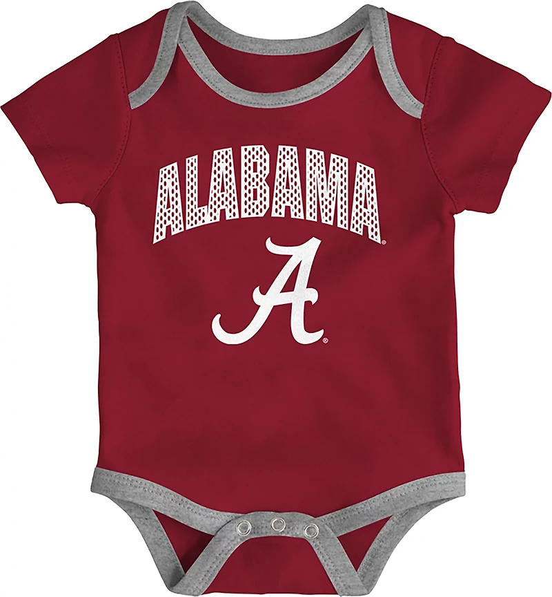 Outerstuff Infants' Alabama All Day Play 3-Piece Creeper Set