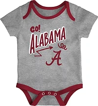 Outerstuff Infants' Alabama All Day Play 3-Piece Creeper Set
