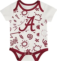 Outerstuff Infants' Alabama All Day Play 3-Piece Creeper Set