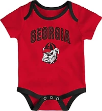 Outerstuff Infants' Georgia All Day Play 3-Piece Creeper Set