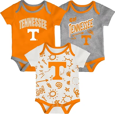 Outerstuff Infants' Tennessee All Day Play 3-Piece Creeper Set