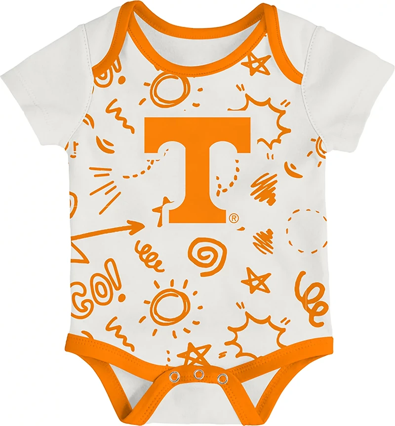 Outerstuff Infants' Tennessee All Day Play 3-Piece Creeper Set