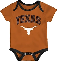 Outerstuff Infants' Texas All Day Play 3-Piece Creeper Set