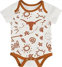 Outerstuff Infants' Texas All Day Play 3-Piece Creeper Set