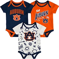 Outerstuff Infants' Auburn All Day Play 3-Piece Creeper Set