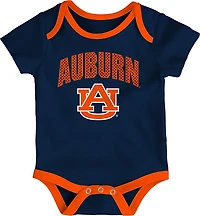 Outerstuff Infants' Auburn All Day Play 3-Piece Creeper Set
