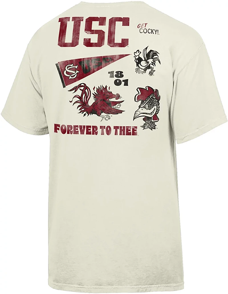Comfort Wash Men's University of South Carolina Mascot Phrases Graphic T-shirt