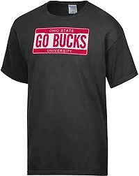 Comfort Wash Men's Ohio State University License Plate Graphic T-shirt