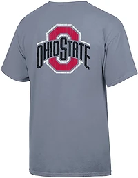 Comfort Wash Men's Ohio State University Leaning Mascot Graphic T-shirt