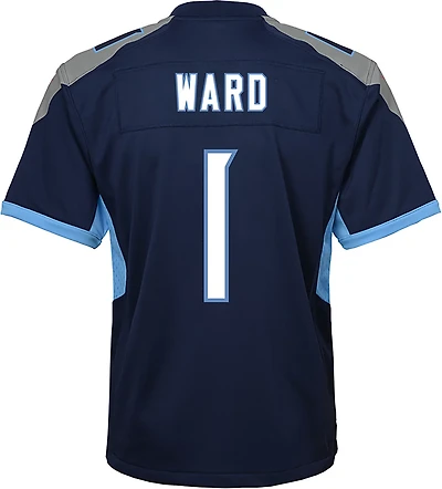 Nike Boys' Tennessee Titans Cam Ward #1 Game Name & Number Jersey