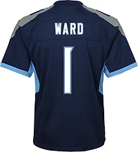 Nike Boys' Tennessee Titans Cam Ward #1 Game Name & Number Jersey