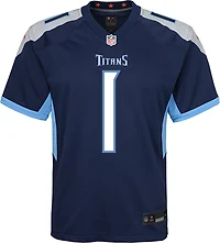 Nike Boys' Tennessee Titans Cam Ward #1 Game Name & Number Jersey