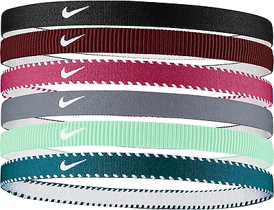 Nike Girls' Flex Classic Headbands 6-Pack