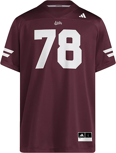 adidas Men's Mississippi State Replica Football Jersey