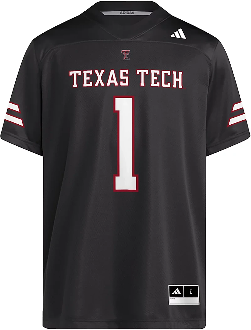 adidas Men's Texas Tech University Replica Football Jersey