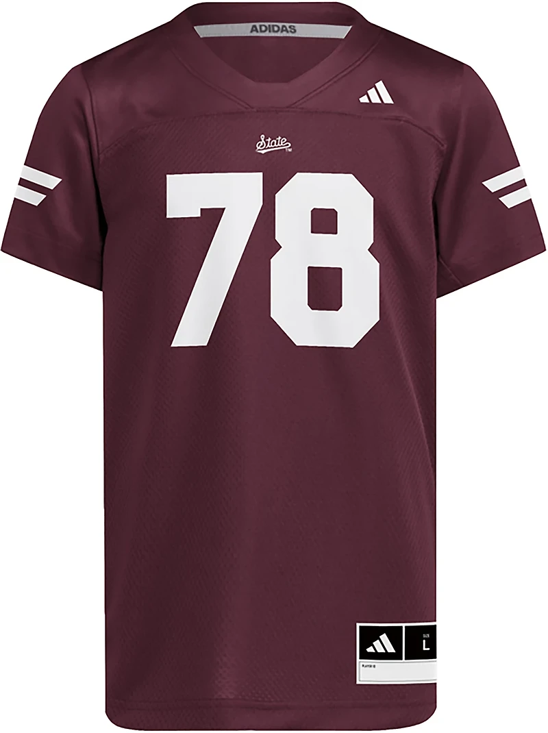 adidas Mississippi State University Replica Football Jersey
