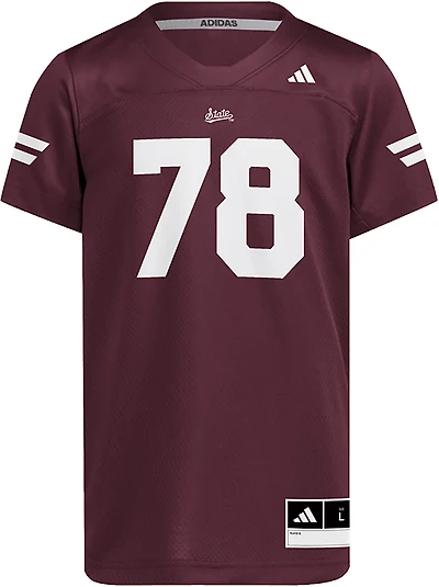 adidas Mississippi State University Replica Football Jersey