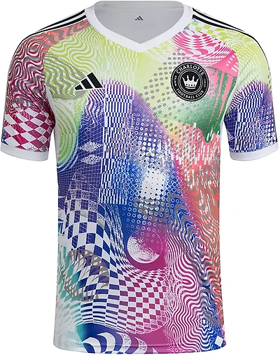 adidas Men's Charlotte FC X Jeremy Scott Pride Tiro Jersey