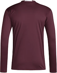 adidas Men's Texas A&M University Team Over Logo Training Long Sleeve T-shirt