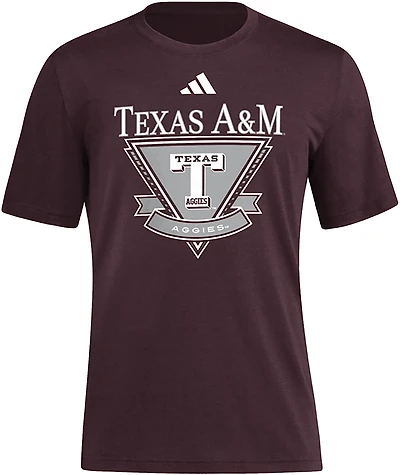adidas Men's Texas A&M University Vault Echoes of the Past T-shirt