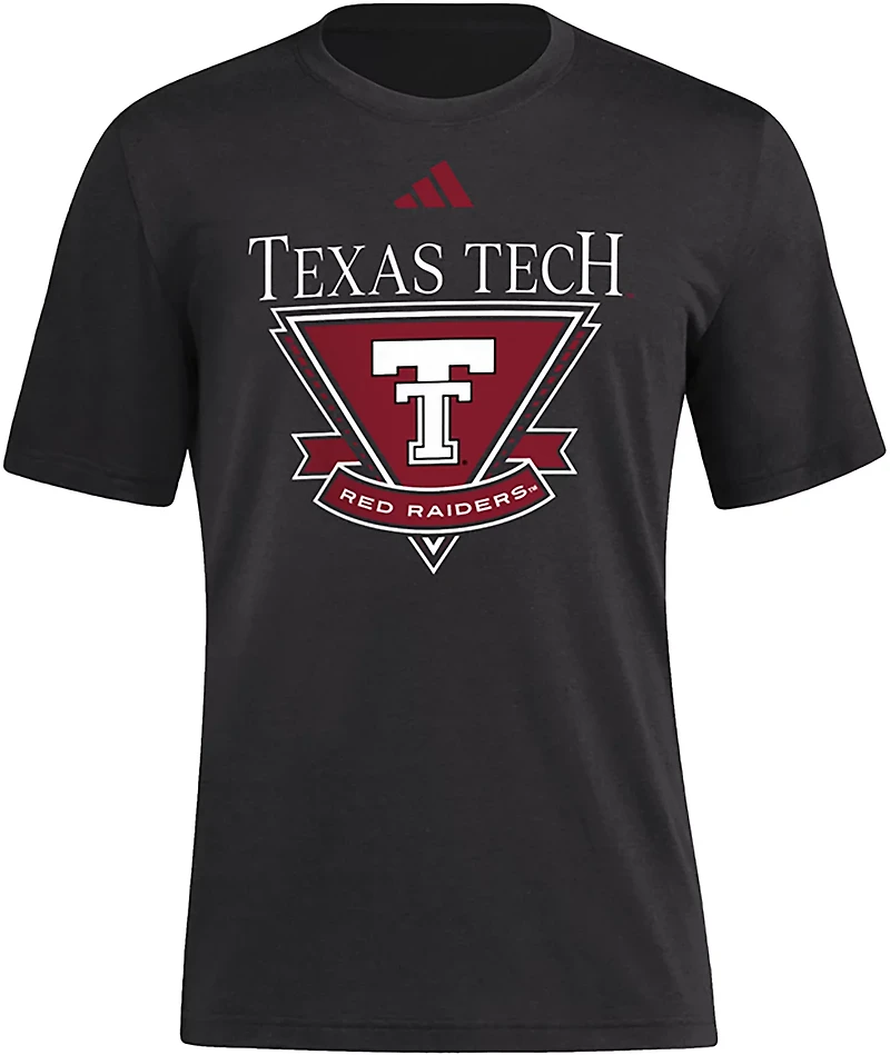 adidas Men's Texas Tech University Vault Echoes of the Past T-shirt