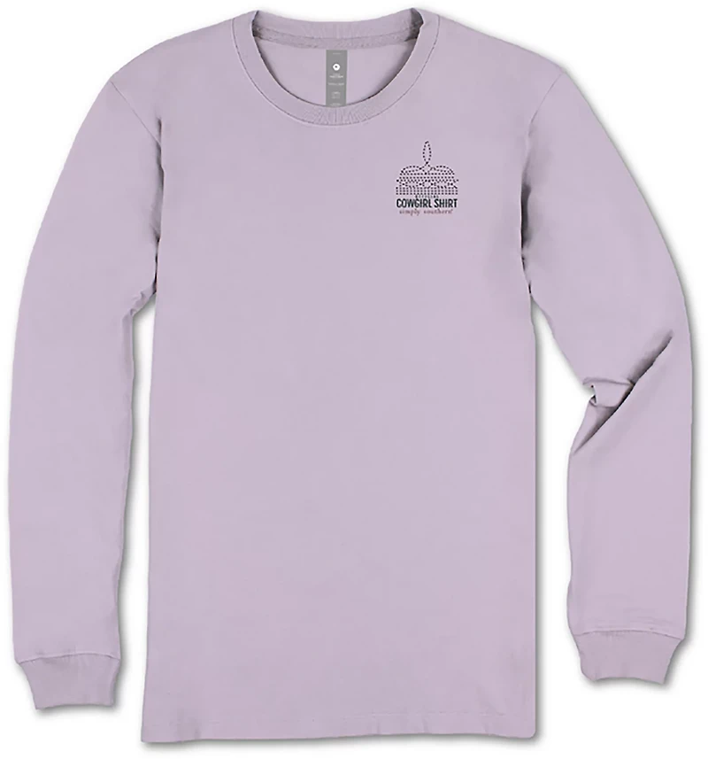Simply Southern Girls' Cowgirl Long Sleeve T-shirt