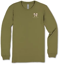 Simply Southern Girls' Camo Bow Long Sleeve T-shirt