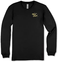 Simply Southern Girls' Merry Raccoon Long Sleeve T-shirt