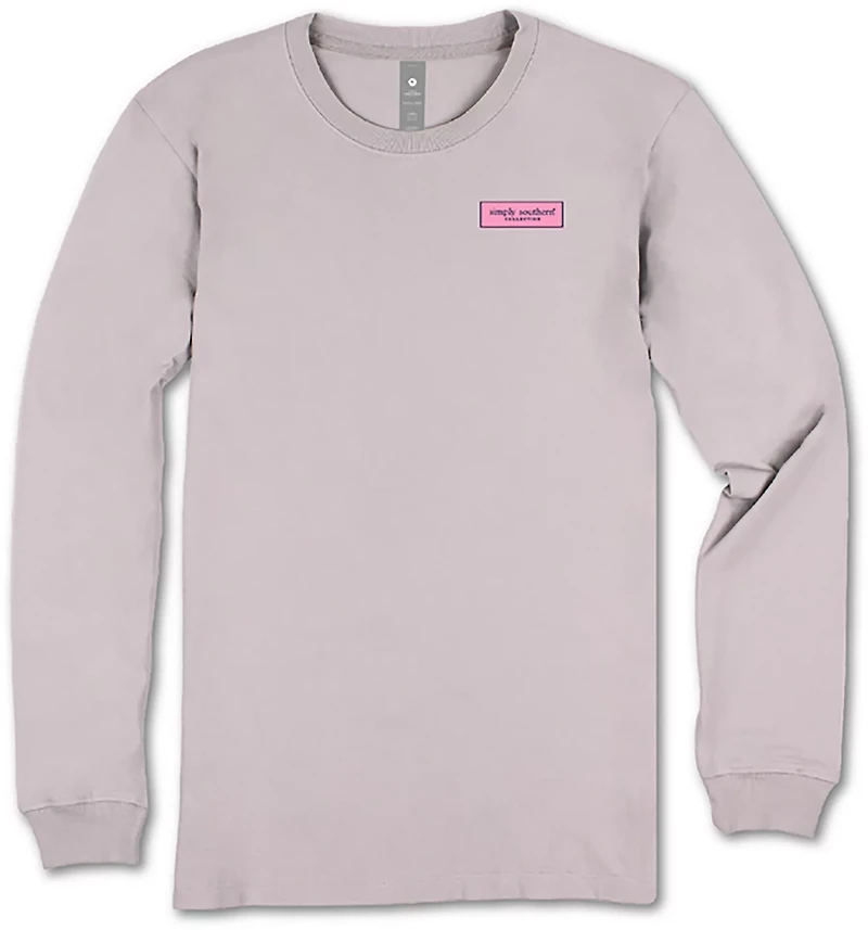 Simply Southern Girls' Game On Softball Long Sleeve T-shirt