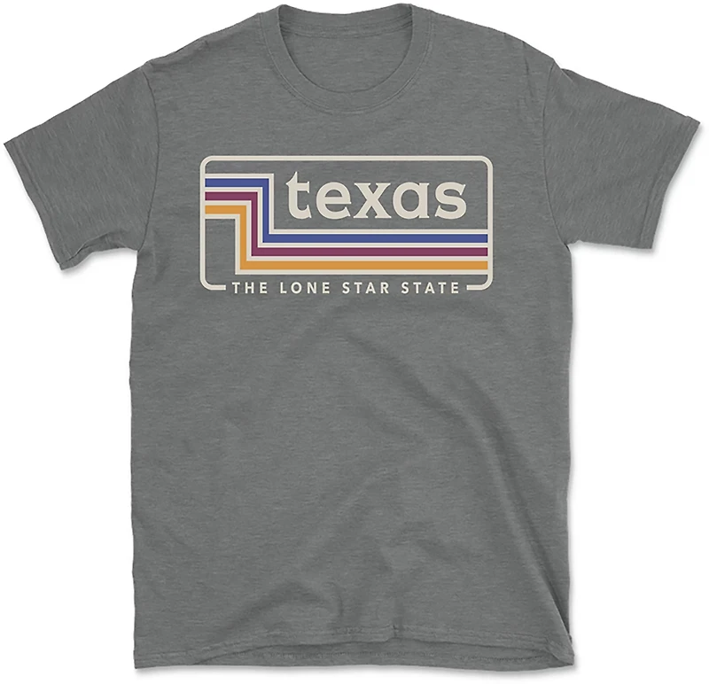 State Life Men's TX Trio Lines T-shirt