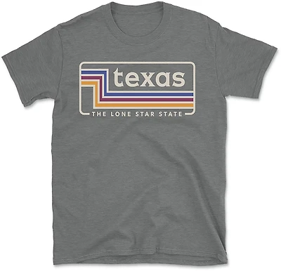State Life Men's TX Trio Lines T-shirt