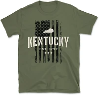 State Life Men's KY Freedom Flag T-shirt