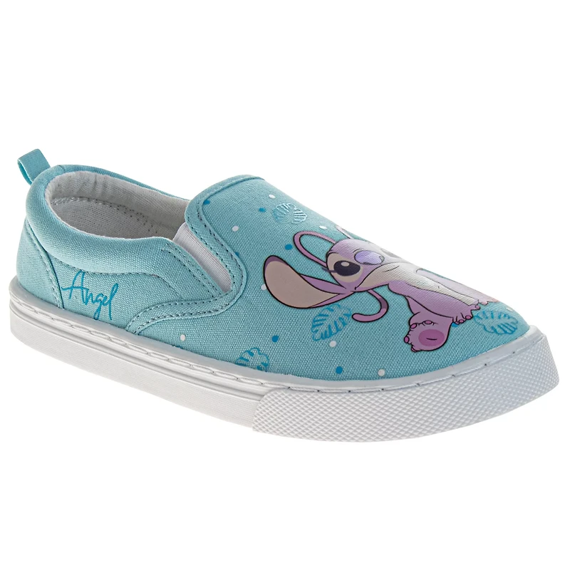 Disney Girls' Lilo and Stitch Low Top Canvas Shoes