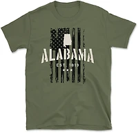 State Life Men's AL Freedom Flag T-shirt