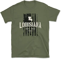 State Life Men's LA Freedom Flag T-shirt