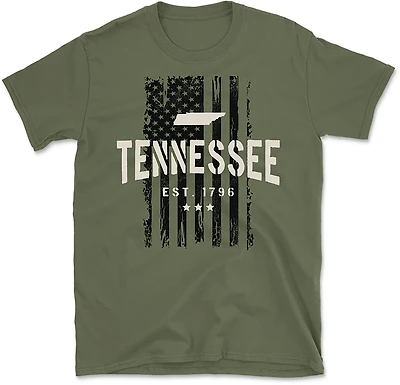 State Life Men's TN Freedom Flag T-shirt