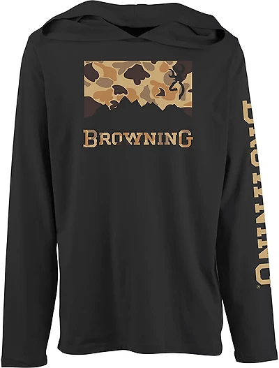 Browning Men's Taylor Hooded Long Sleeve T-shirt