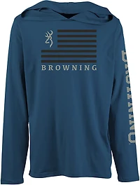 Browning Men's Taylor Hooded Long Sleeve T-shirt